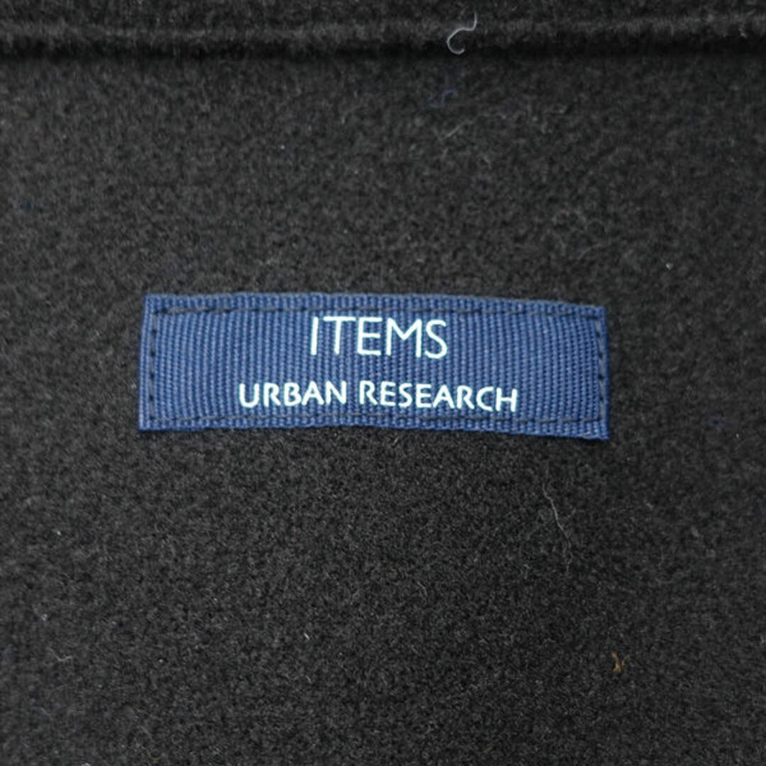 URBAN RESEARCH(アーバンリサーチ)のURBAN RESEARCH / アーバンリサーチ ◆CPOジャケット/カットメルトン/ブラック/サイズL/タグ付き IT27-17A024 【メンズ/MEN/男性/ボーイズ/紳士】 メンズファッション【未使用】 [0220483215] メンズのジャケット/アウター(ダッフルコート)の商品写真