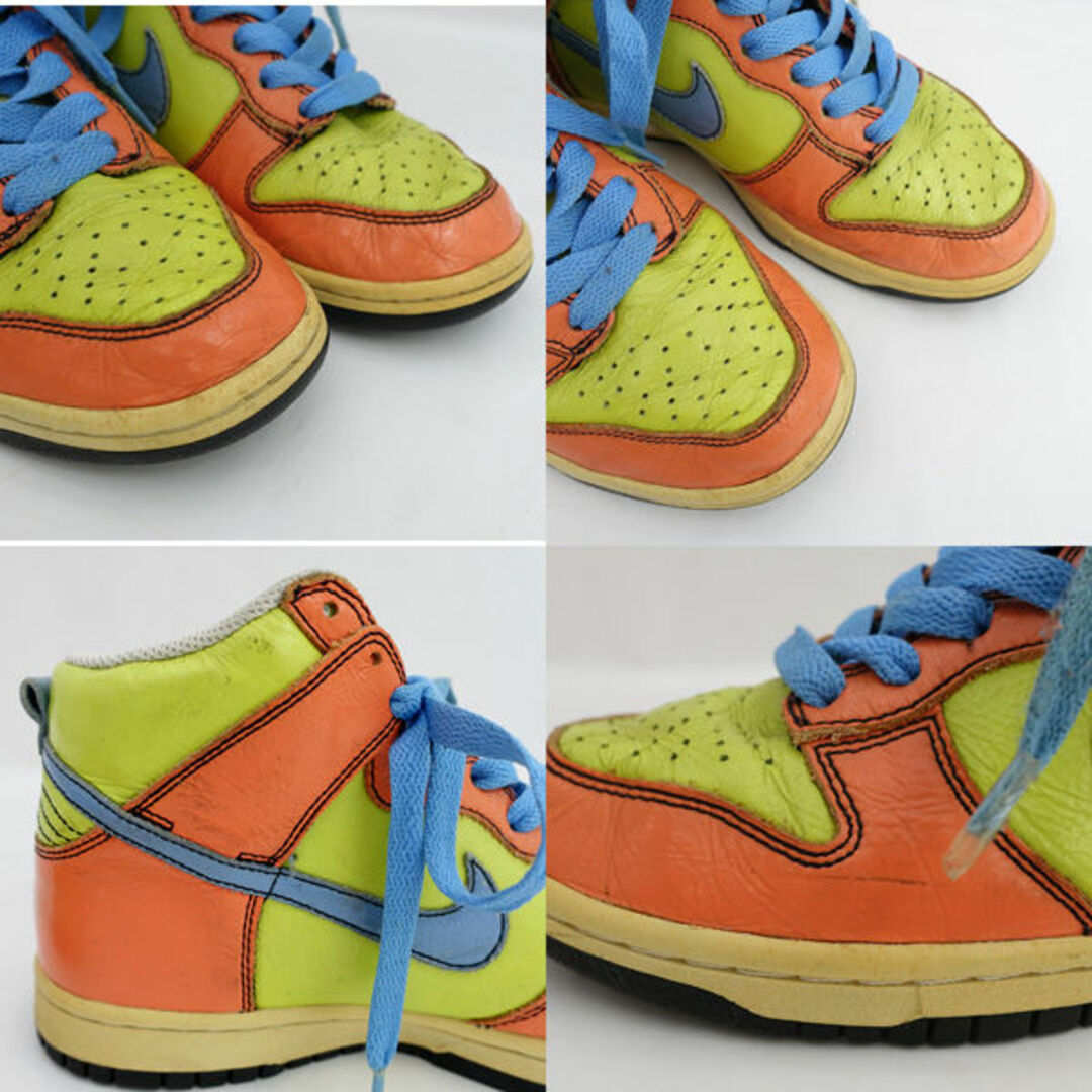 NIKE(ナイキ)のNIKE / ナイキ ◆スニーカー/ダンクハイ/リキッドライム/グリーン/24cm 342257-300 【レディース/ガールズ/LADY/女性/婦人】【靴/クツ/シューズ/SHOES】 レディースファッション【中古】 [0220483245] レディースの靴/シューズ(スニーカー)の商品写真