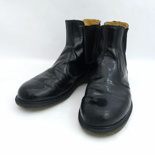 シャーロットロンソン(Charlotte Ronson)のDr.Martens / ドクターマーチン ◆チェルシー/サイドゴアブーツ/MONO /ブラック/UK8(27cm) 2976 【メンズ/MEN/男性/ボーイズ/紳士】【靴/クツ/シューズ/SHOES】 メンズファッション【中古】 [0220483438](ブーツ)