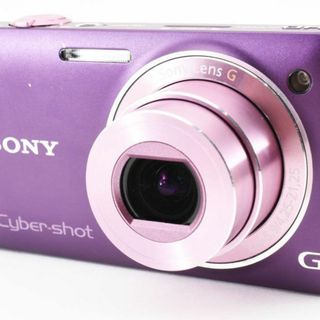 ソニー(SONY)の✨美品✨SONY CYBER-SHOT DSC-WX5 パープル デジカメ(コンパクトデジタルカメラ)