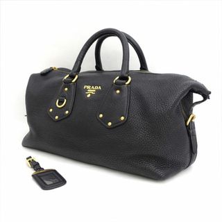 プラダ(PRADA)のPRADA / プラダ ◆2WAY ハンド ショルダー レザー バッグ VIT.DAINO BL0431 【バッグ/バック/BAG/鞄/カバン】 ブランド【中古】 [0220484207](ボストンバッグ)