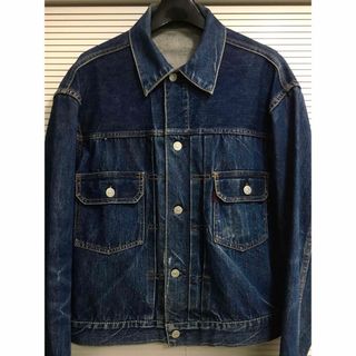 リーバイス(Levi's)の【極上】真紺 片面 ハギ付 44-42 507XX 2.3WASH リーバイス(Gジャン/デニムジャケット)