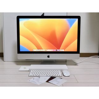 マック(Mac (Apple))のiMac 27インチ 5K MNED2J/A i5K i5 16GB FD2TB(デスクトップ型PC)