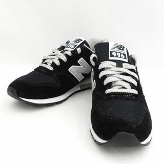 ニューバランス(New Balance)のnew balance / ニューバランス ◆スニーカー/スエード/996/ブラック/25.5cm CM996BK2 【メンズ/MEN/男性/ボーイズ/紳士】【靴/クツ/シューズ/SHOES】 メンズファッション【中古】 [0220484423](スニーカー)