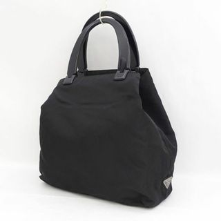 プラダ(PRADA)のPRADA / プラダ ■ハンドバッグ ナイロン ブラック プラスチックハンドル 【バッグ/バック/BAG/鞄/カバン】 ブランド【中古】 [0990013002](ハンドバッグ)