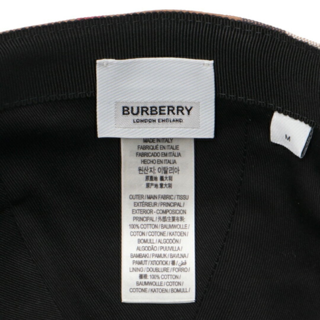 BURBERRY(バーバリー)のバーバリー BURBERRY 帽子 メンズ MH 3C CHK CLASSIC キャップ  8068036 メンズの帽子(キャップ)の商品写真