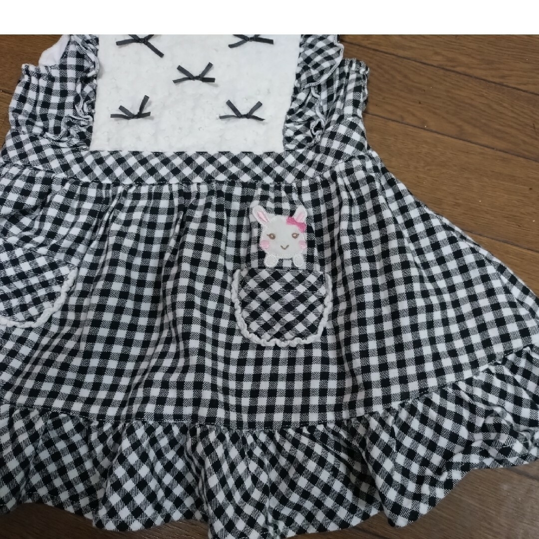 coeur a coeur(クーラクール)の＃coeur a coeur　＃キムラタン　＃ワンピース90  美品 キッズ/ベビー/マタニティのキッズ服女の子用(90cm~)(ワンピース)の商品写真