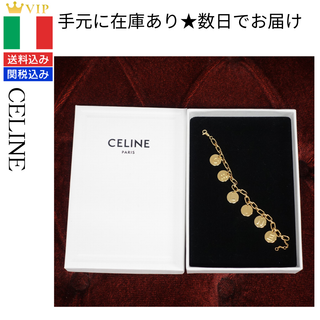 セリーヌ(celine)のCELINE セリーヌ ロゴブレスレット（新品・未使用）(ブレスレット/バングル)