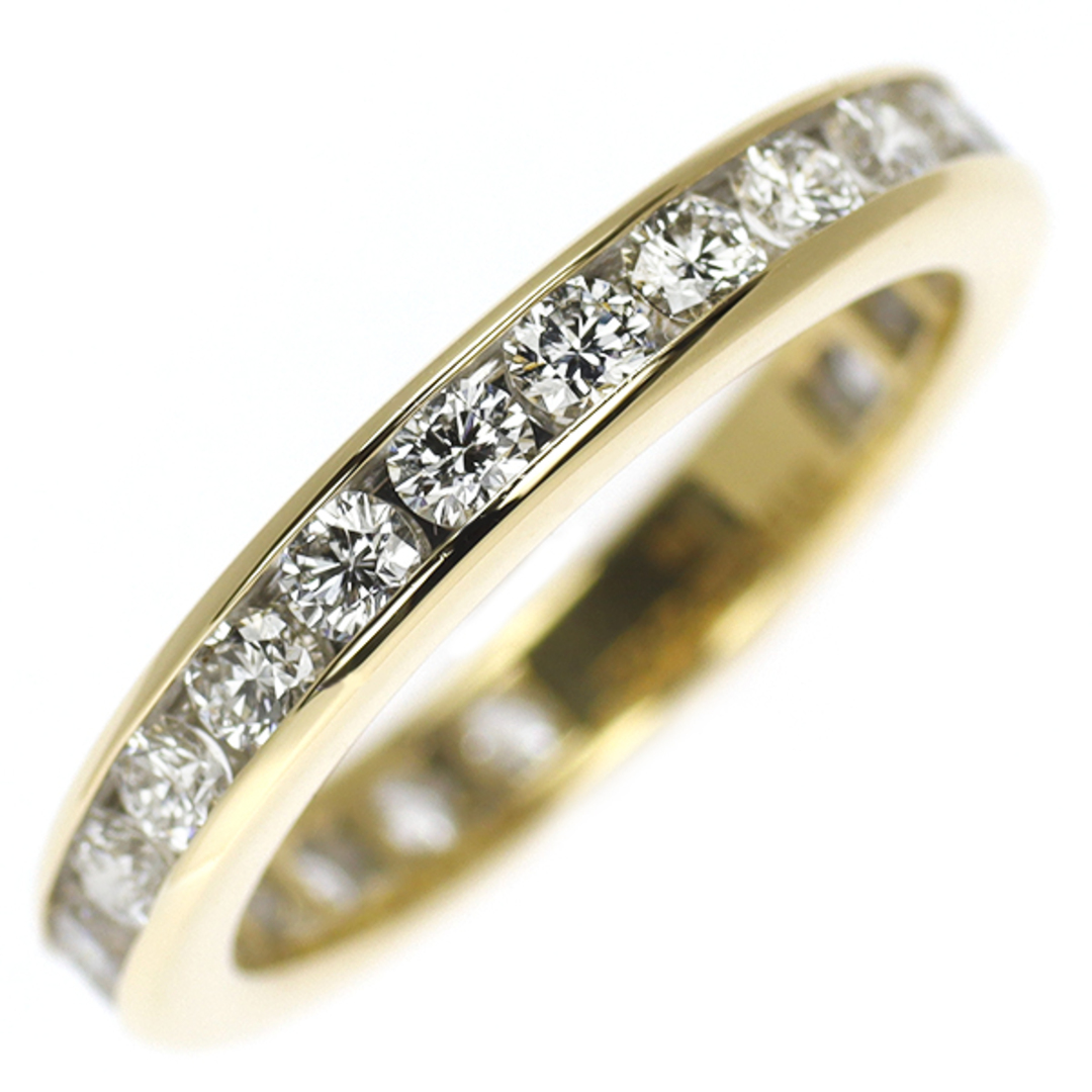 Tiffany & Co.(ティファニー)のティファニー K18YG ダイヤモンド リング フルサークルチャネル レディースのアクセサリー(リング(指輪))の商品写真