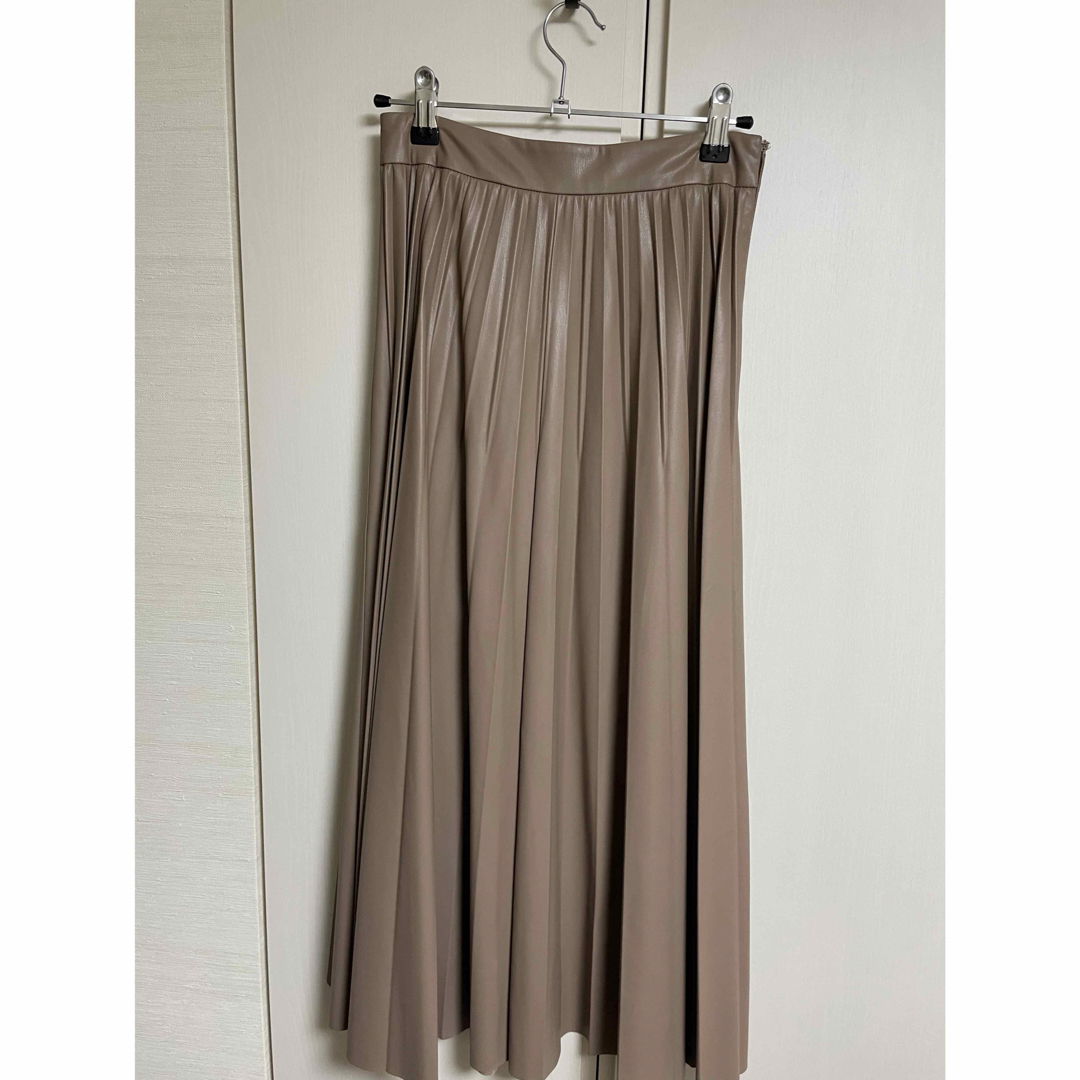 SNIDEL(スナイデル)の【SNIDEL】レザースカート レディースのスカート(ひざ丈スカート)の商品写真