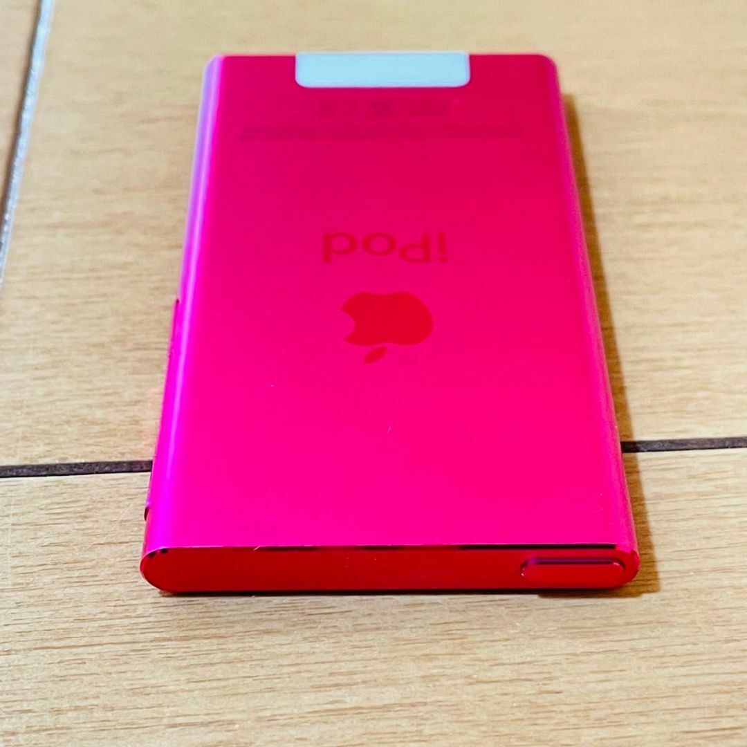 Apple(アップル)の【新品同様品】iPod nano 第7世代 ピンク スマホ/家電/カメラのオーディオ機器(ポータブルプレーヤー)の商品写真