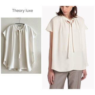 Theory luxe - 【2022SS 24,200円】Theory luxe  タイ付き　ブラウス