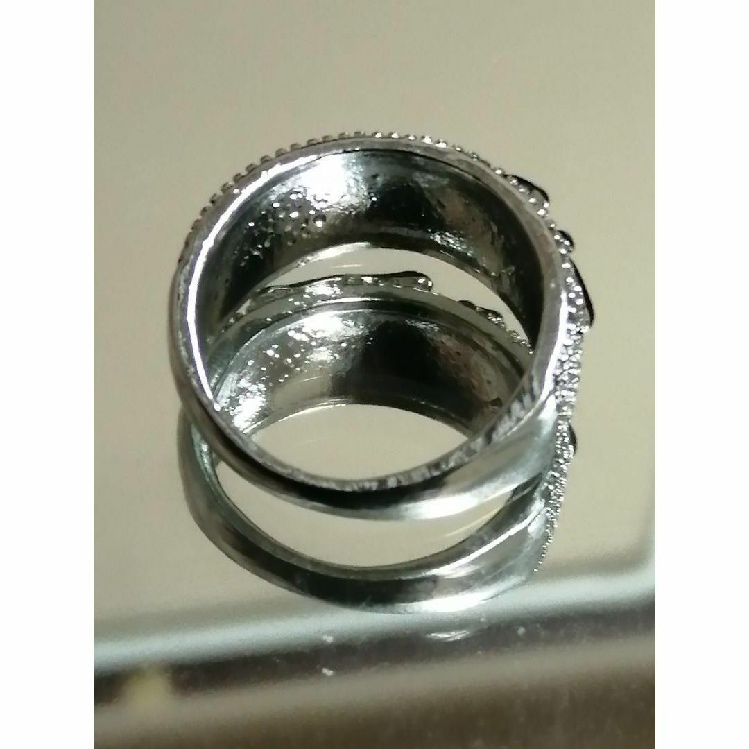 【Z】リング メンズ レディース アクセサリー ブルー 指輪 17号 レディースのアクセサリー(リング(指輪))の商品写真