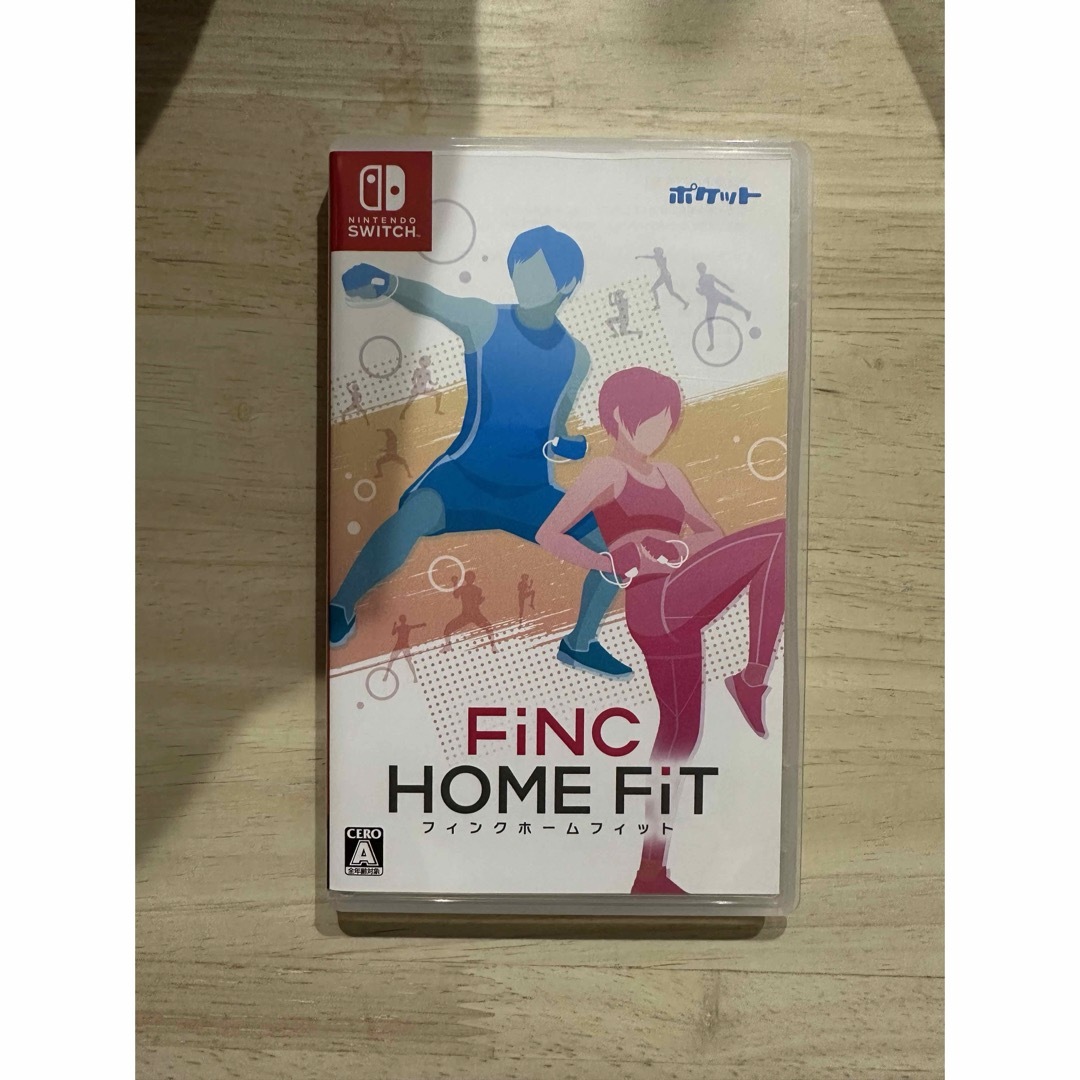 任天堂(ニンテンドウ)のFiNC HOME FiT（フィンクホームフィット） エンタメ/ホビーのゲームソフト/ゲーム機本体(家庭用ゲームソフト)の商品写真