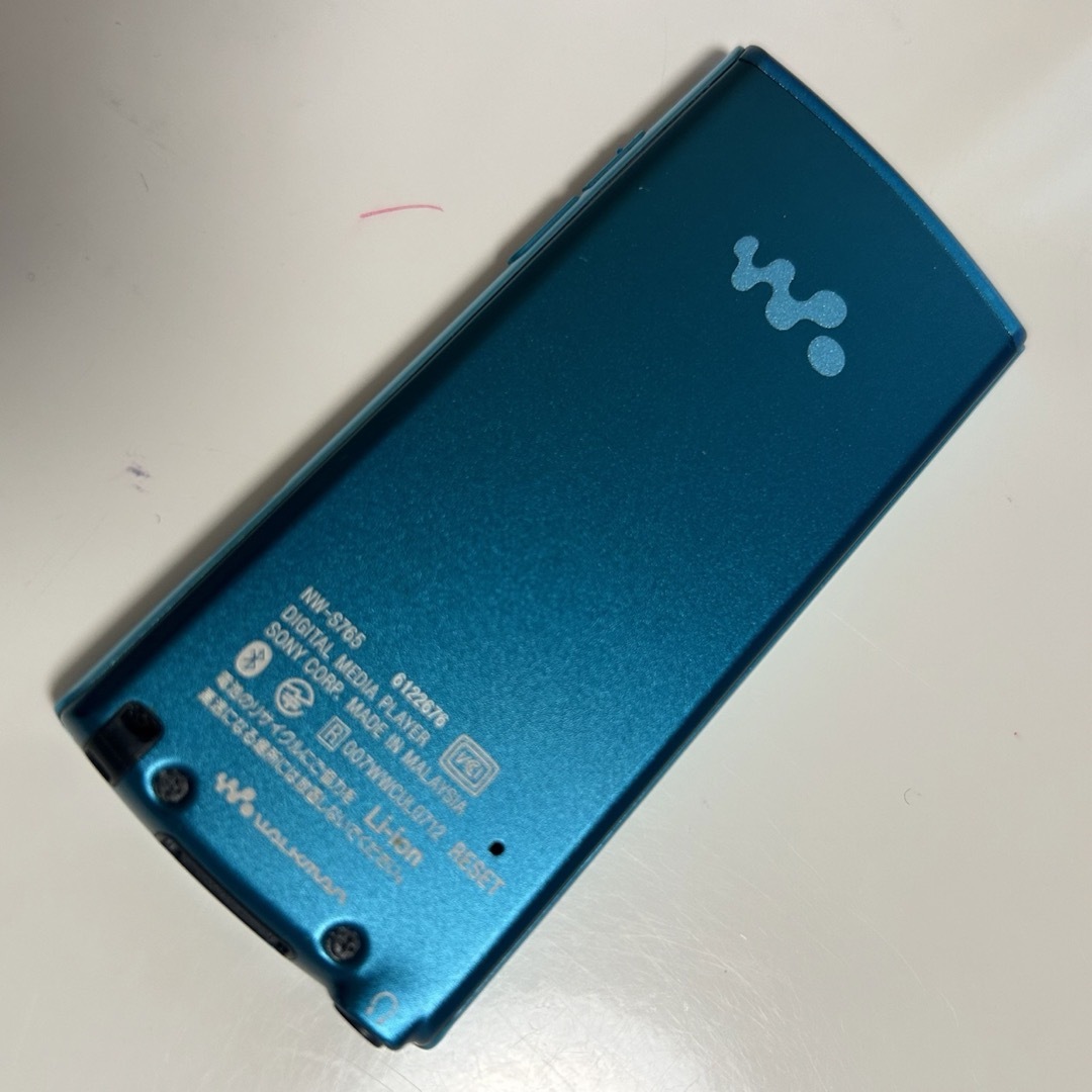 WALKMAN(ウォークマン)のソニー　ウォークマン　NW-S765K スマホ/家電/カメラのオーディオ機器(ポータブルプレーヤー)の商品写真