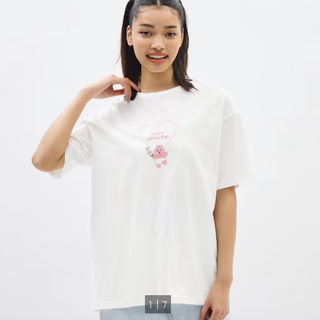 ジーユー(GU)のグラフィックT(Tシャツ/カットソー(半袖/袖なし))