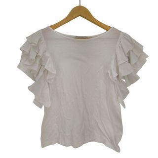 SLOBE IENA(スローブイエナ) ラッフルTシャツ レディース トップス