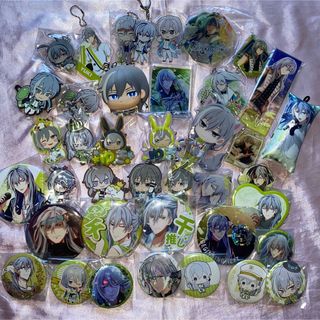 バンダイナムコエンターテインメント(BANDAI NAMCO Entertainment)のアイドリッシュセブン Re:vale 千 缶バッジ キーホルダー 40点セット(バッジ/ピンバッジ)