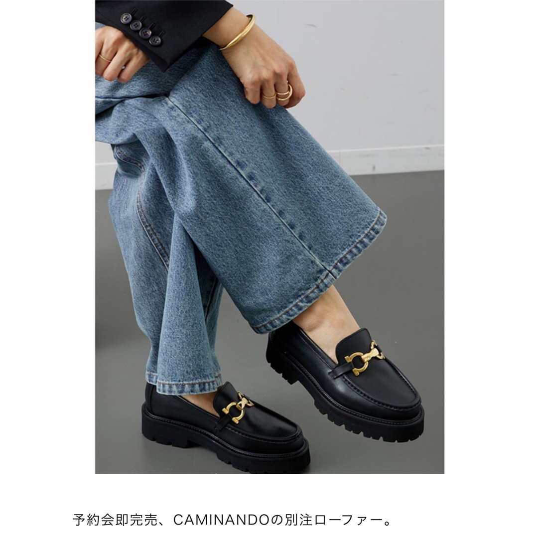 DEUXIEME CLASSE(ドゥーズィエムクラス)の【CAMINANDO/カミナンド】 BIT LOAFER レディースの靴/シューズ(ローファー/革靴)の商品写真