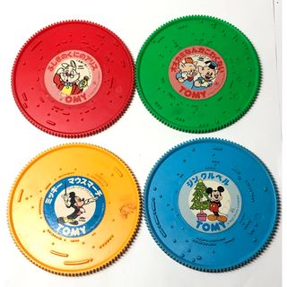 タカラトミー(Takara Tomy)のTOMY トミー メロディポッポ用レコード　4枚8曲(オルゴールメリー/モービル)