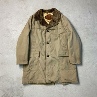 80年代 WOOLRICH ウールリッチ ボアコート ギャングコート メンズL-XL相当(ベスト)