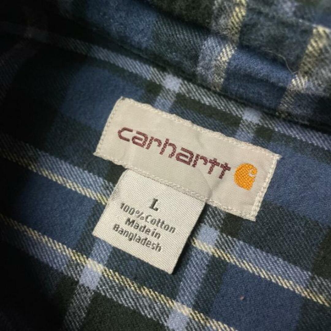carhartt(カーハート)のCarhartt カーハート 長袖 チェック柄 ネルシャツ メンズ2XL相当 メンズのトップス(シャツ)の商品写真