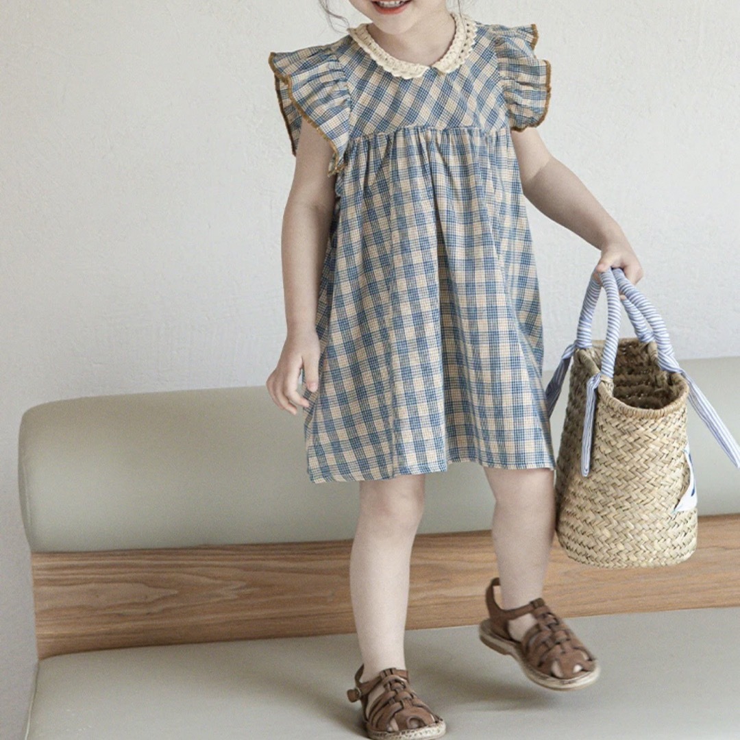 ベビーキッズ子供服　80〜120サイズ　ワンピース キッズ/ベビー/マタニティのキッズ服女の子用(90cm~)(ワンピース)の商品写真