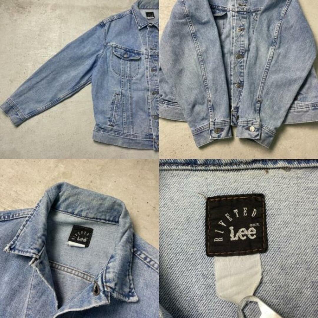 Lee(リー)の90年代 Lee RIVETED リー デニムジャケット メンズL-XL相当 メンズのジャケット/アウター(Gジャン/デニムジャケット)の商品写真