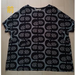 peu pres - peu pres プープレ出港式プリントカットソー一度着用超美品