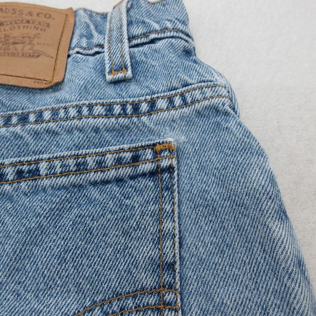 Levi's(リーバイス)の古着 リーバイス Levis 37952 950 ショート パンツ ショーツ レディース 00年代 00s コットン 薄紺 ネイビー デニム 23jul26 中古 ボトムス 短パン ショーパン ハーフ レディースのパンツ(ショートパンツ)の商品写真