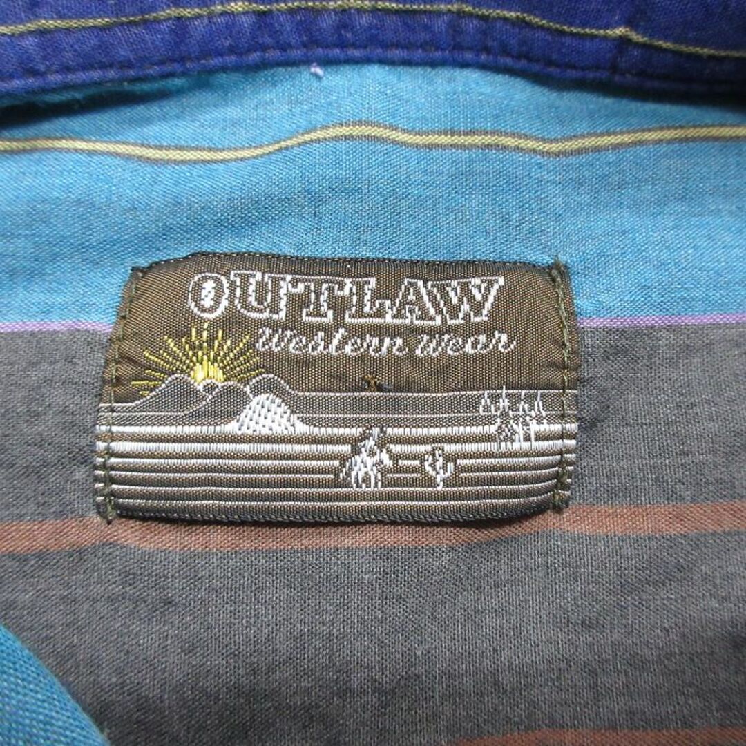 XL☆古着 長袖 ウエスタン シャツ メンズ 90年代 90s 大きい XL☆古着 長袖 ウエスタン シャツ メンズ 90年代 90s 大きい
