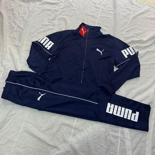 プーマ(PUMA)の新品未使用品　PUMA プーマ　Lサイズ　ジャージ上下セット　紺ネイビー(ジャージ)