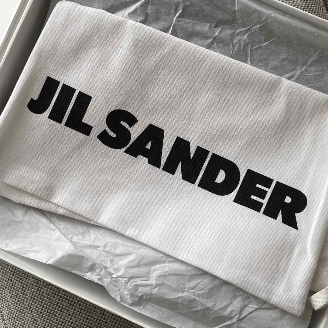 Jil Sander(ジルサンダー)のJIL SANDER キャンバス プラットフォーム スニーカー メンズの靴/シューズ(スニーカー)の商品写真