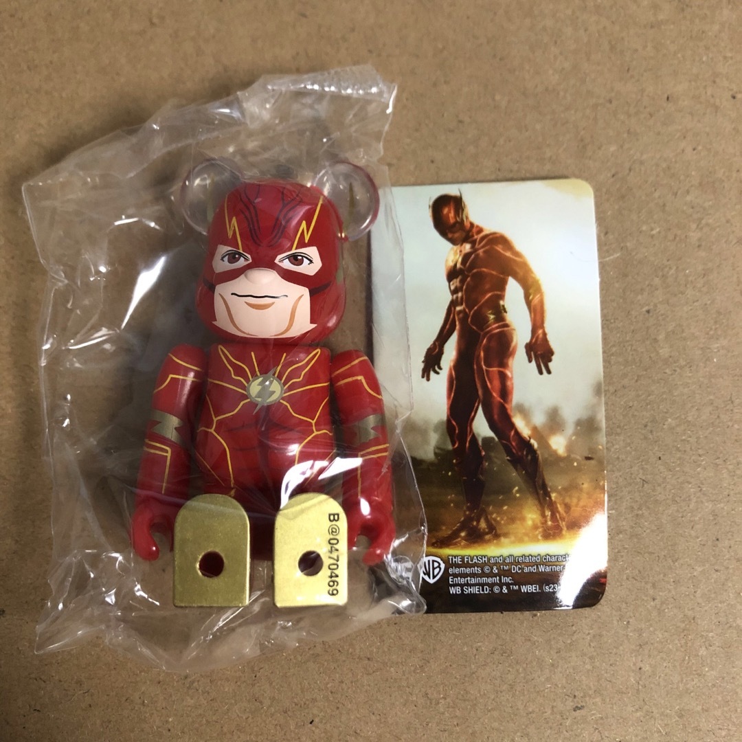 MEDICOM TOY(メディコムトイ)のBE@RBRICK シリーズ47 HERO THE FLASH フラッシュ エンタメ/ホビーのおもちゃ/ぬいぐるみ(キャラクターグッズ)の商品写真