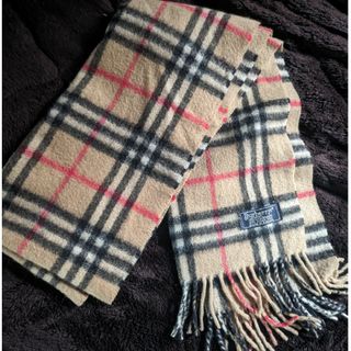 バーバリー(BURBERRY)のバーバリー・マフラー・カシミヤ100%★送料込(マフラー/ショール)