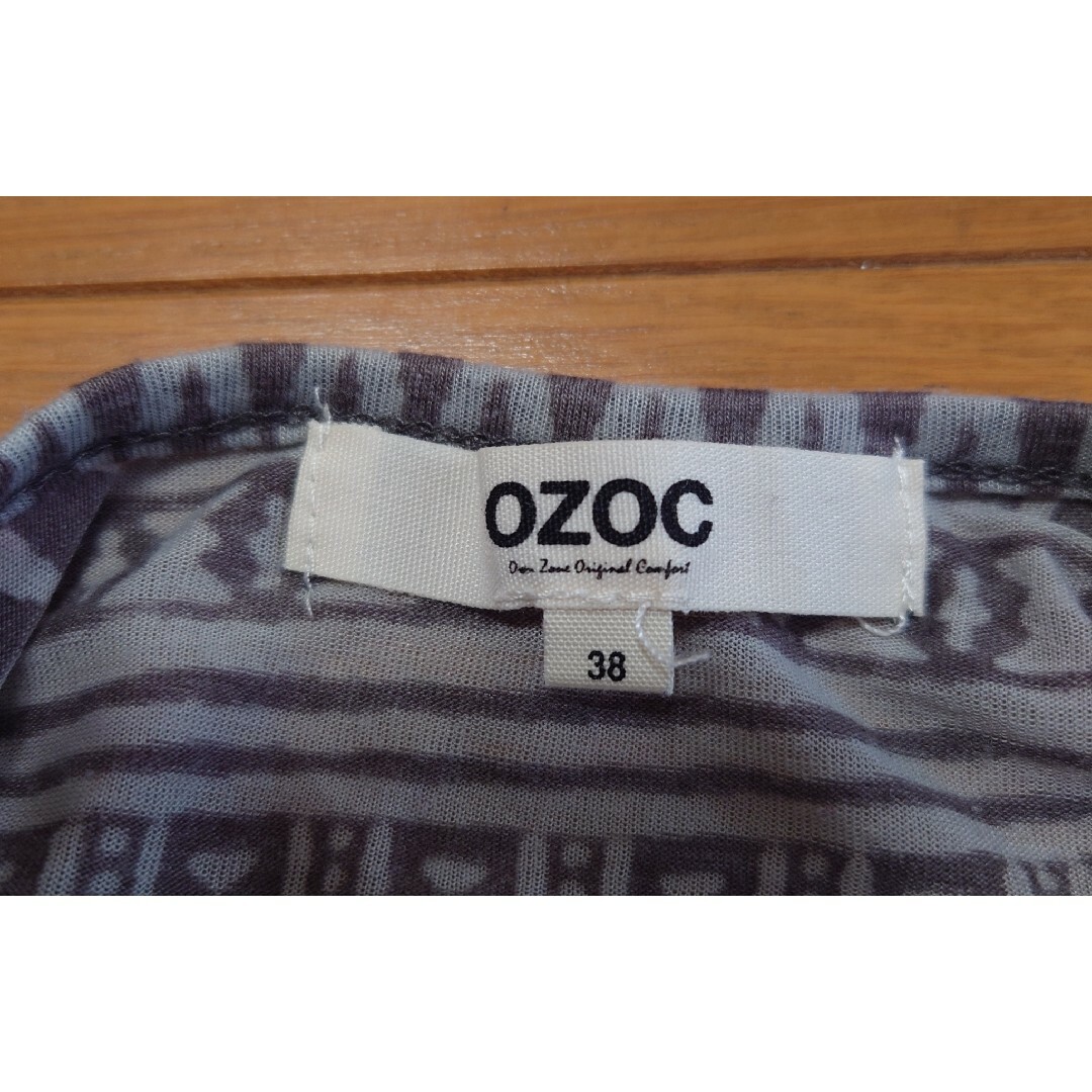 OZOC(オゾック)の【OZOC】Tシャツ　カットソー レディースのトップス(Tシャツ(半袖/袖なし))の商品写真