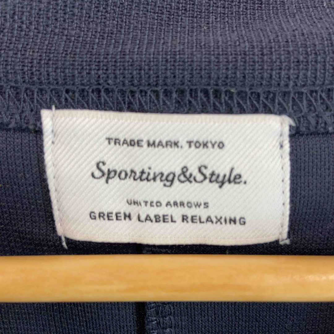 UNITED ARROWS(ユナイテッドアローズ)のUNITED ARROWS green label relaxing ユナイテッドアローズグリーンレーベルリラクシング レディース Tシャツ（袖なし）　ネイビー レディースのトップス(Tシャツ(半袖/袖なし))の商品写真