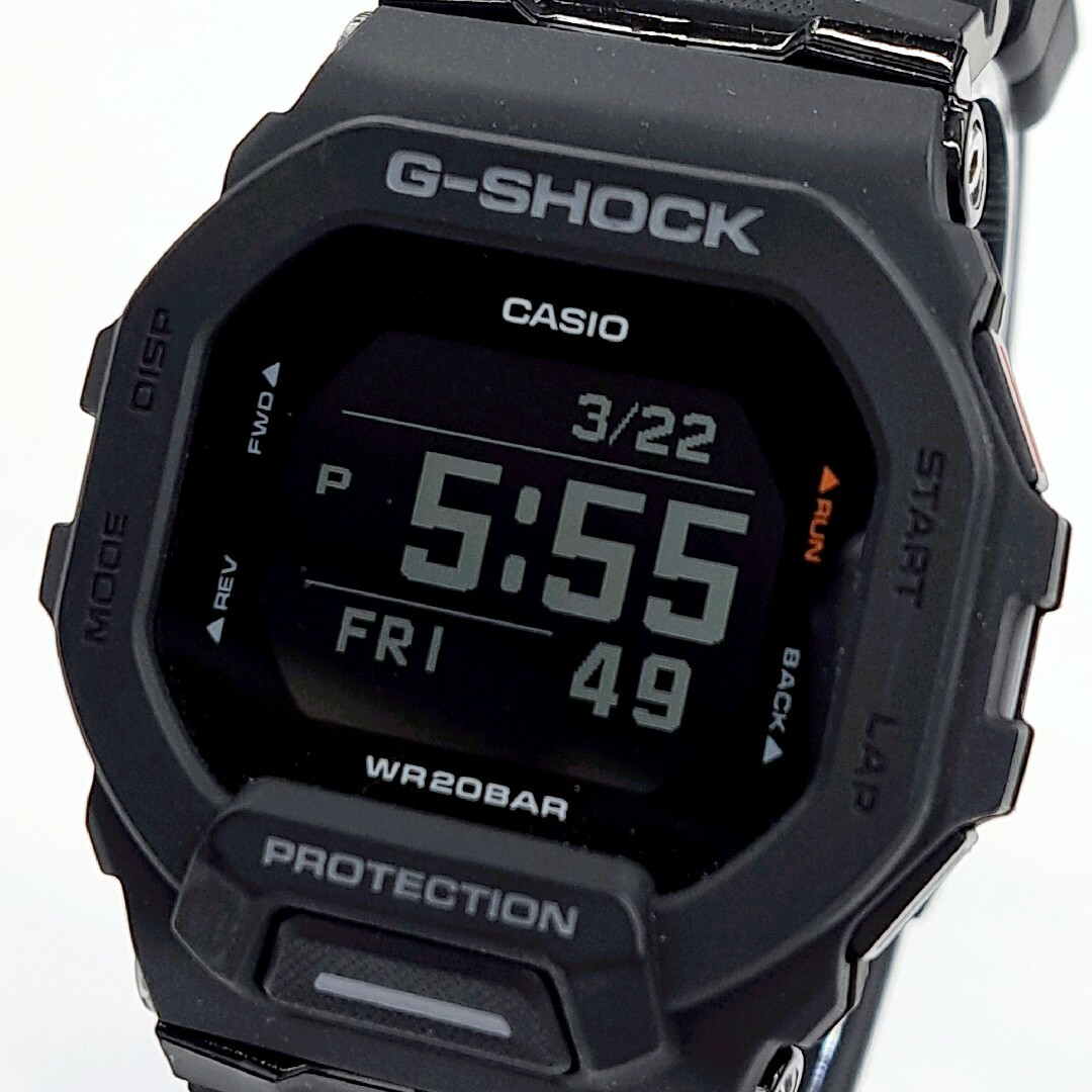 G-SHOCK(ジーショック)のカシオ ジーショック G-SHOCK ジースクワッド 黒 GBD-200 ケース メンズの時計(腕時計(デジタル))の商品写真