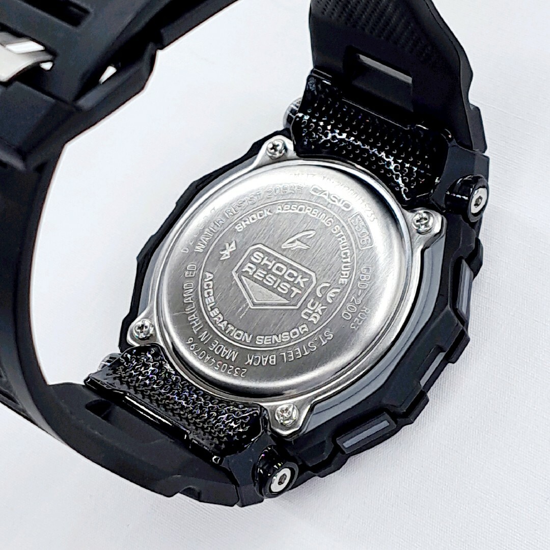 G-SHOCK(ジーショック)のカシオ ジーショック G-SHOCK ジースクワッド 黒 GBD-200 ケース メンズの時計(腕時計(デジタル))の商品写真