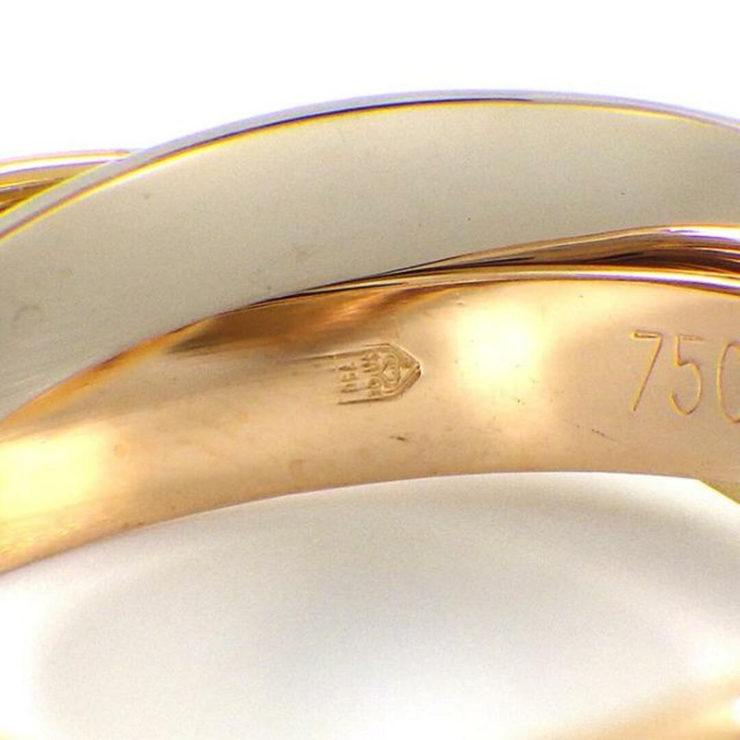 Cartier(カルティエ)のカルティエ Cartier リング トリニティ スリーカラー K18PG K18WG K18YG 12.5号 / #53 【中古】 レディースのアクセサリー(リング(指輪))の商品写真