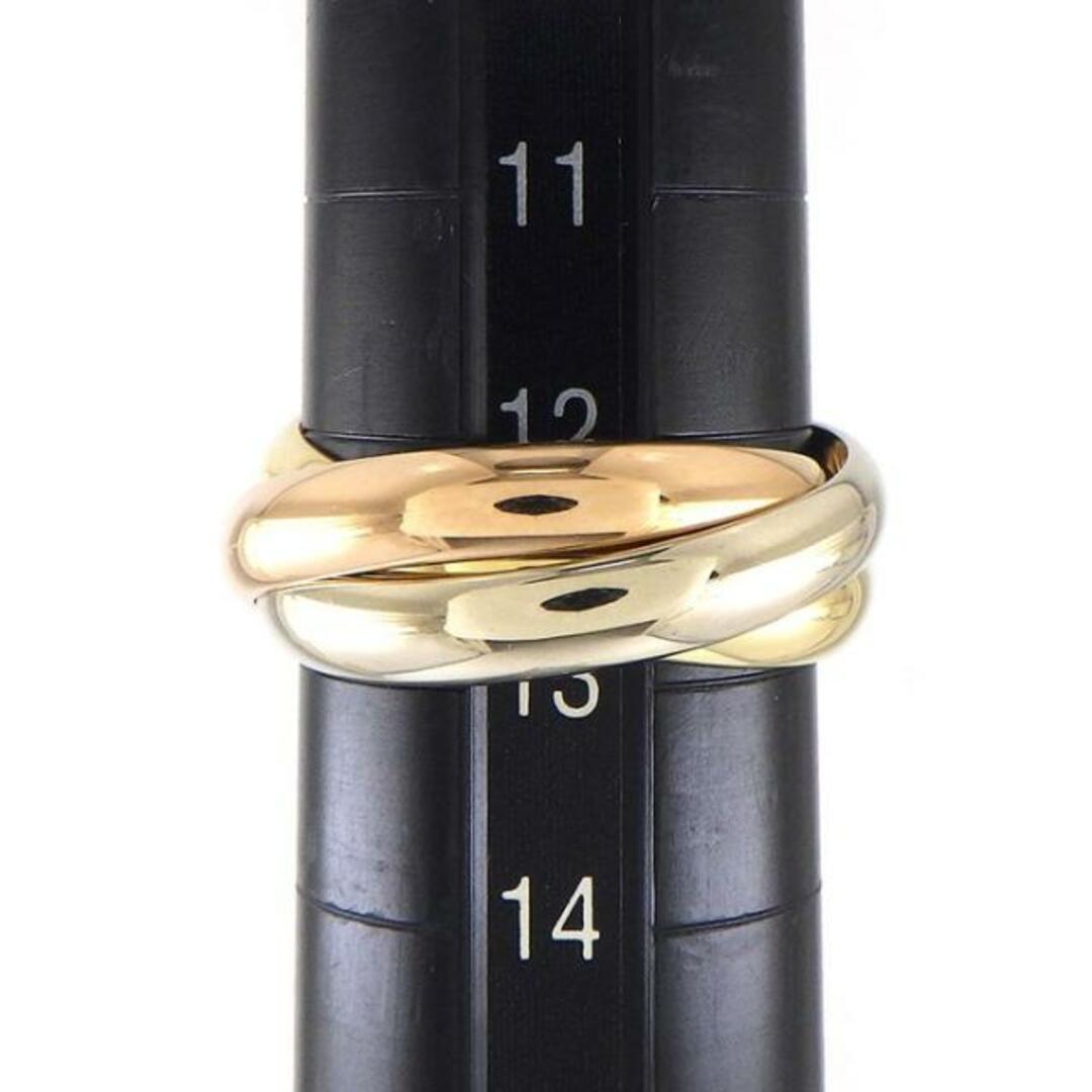 Cartier(カルティエ)のカルティエ Cartier リング トリニティ スリーカラー K18PG K18WG K18YG 12.5号 / #53 【中古】 レディースのアクセサリー(リング(指輪))の商品写真