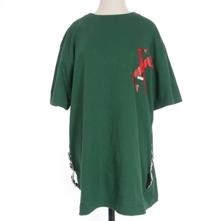 トーガ(TOGA)のトーガ TOGA 20SS サイドコンチョ Tシャツ カットソー 半袖 グリーン(Tシャツ(半袖/袖なし))