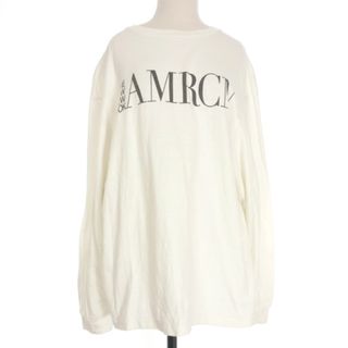 アメリカーナ AMERICANA ロングスリーブ プリントTシャツ カットソー