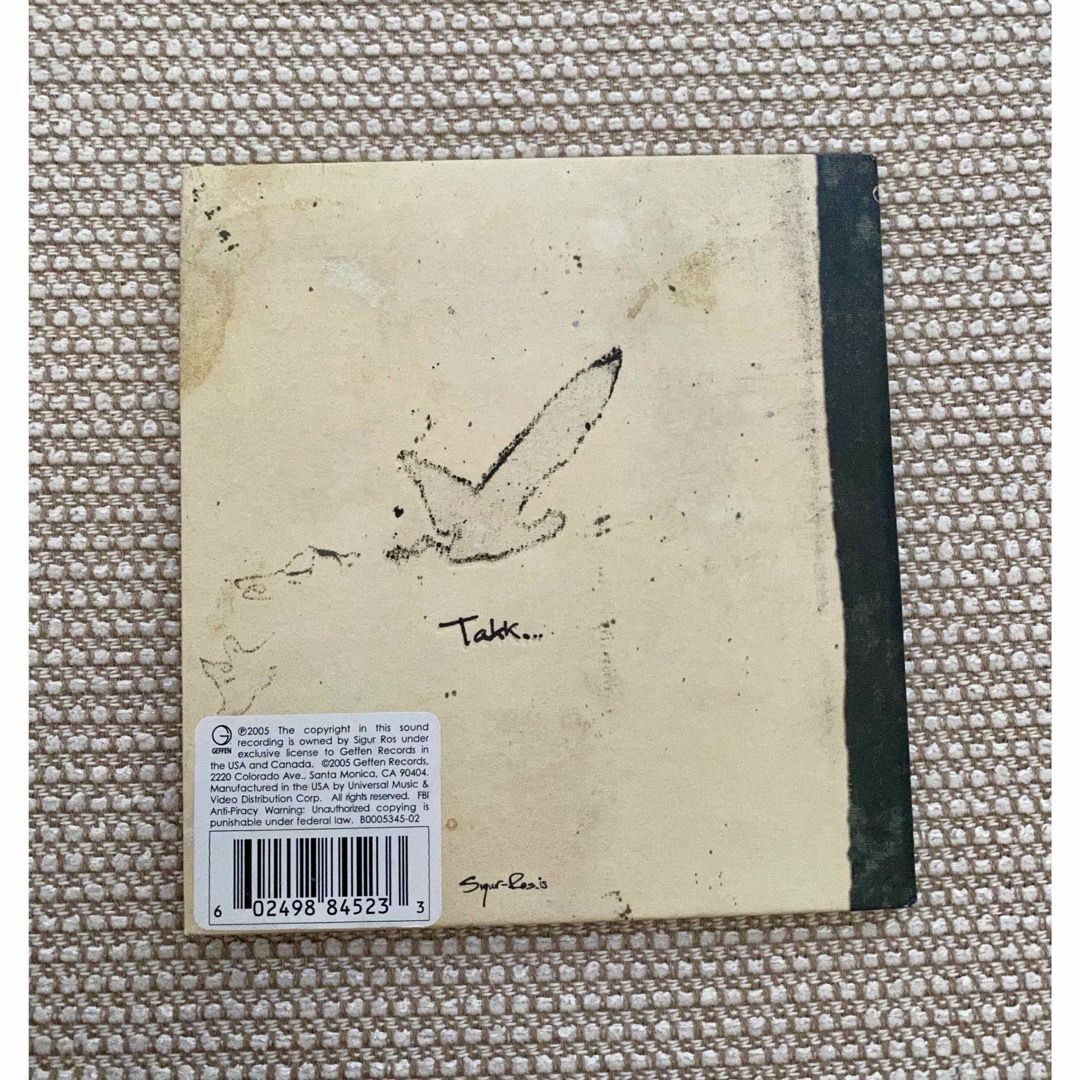 【美品】Sigur Ros シガー・ロス Takk... 輸入盤 中古CD エンタメ/ホビーのCD(ポップス/ロック(洋楽))の商品写真