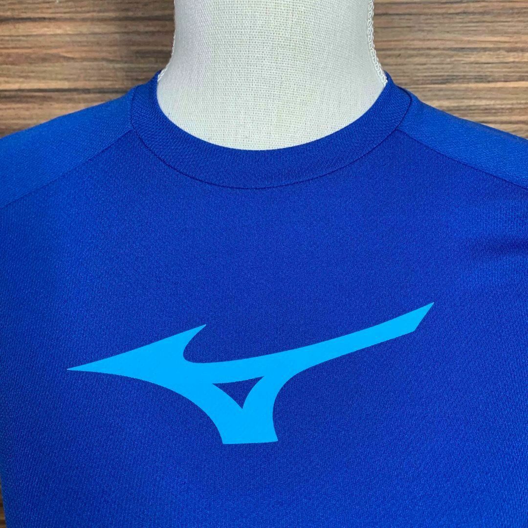 MIZUNO(ミズノ)のミズノ MIZUNO Tシャツ 120cm キッズ 子供 青 ブルー 半袖 キッズ/ベビー/マタニティのキッズ服男の子用(90cm~)(Tシャツ/カットソー)の商品写真