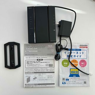 エヌイーシー(NEC)のNEC 無線LANルーター  Aterm WG2600HP4(PC周辺機器)