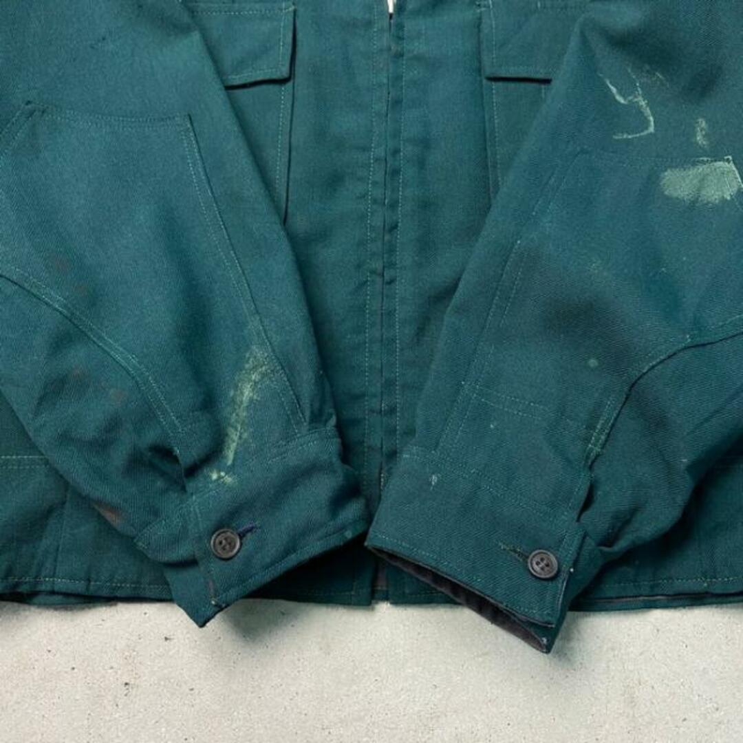 60年代 UNKNOWN ワークジャケット ショート丈 メンズL相当 メンズのジャケット/アウター(カバーオール)の商品写真