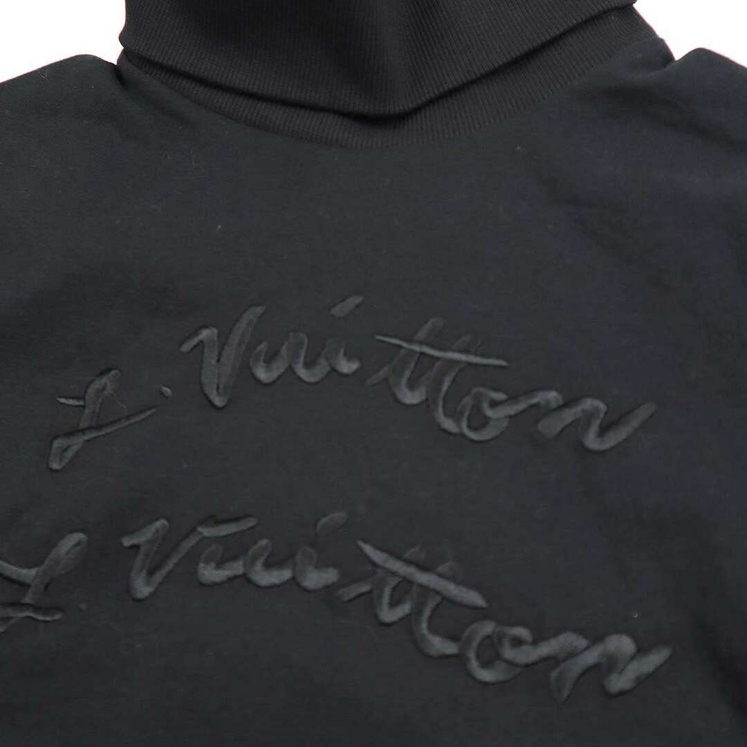 LOUIS VUITTON(ルイヴィトン)のLOUIS VUITTON ルイヴィトン 22SS エンブロイダリータートルネック カットソー ブラック M I05 HMY11W メンズのトップス(Tシャツ/カットソー(七分/長袖))の商品写真