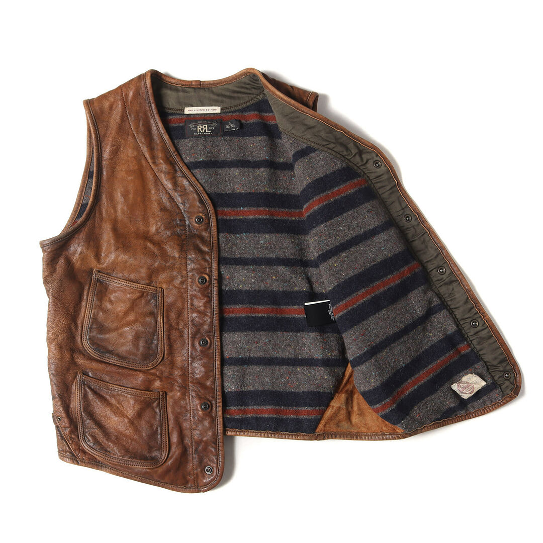 RRL - 美品 RRL ダブルアールエル ベスト サイズ:S LIMITED RRL - 美品 RRL ダブルアールエル ベスト サイズ:S LIMITED