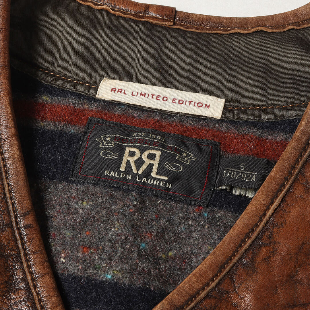 RRL - 美品 RRL ダブルアールエル ベスト サイズ:S LIMITED RRL - 美品 RRL ダブルアールエル ベスト サイズ:S LIMITED